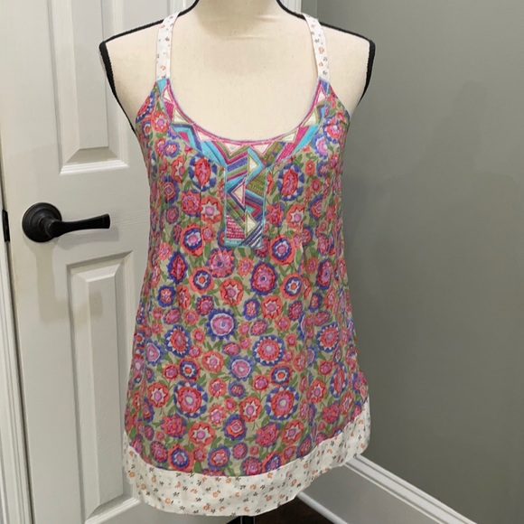 Lulumari Tops - lulumari floral tank